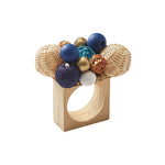 Kim Seybert Java Napkin Rings, Set of 4