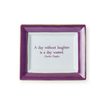 Gump's Charlie Chaplin Repartee Tray