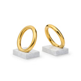 Ring Bookends, Set of 2