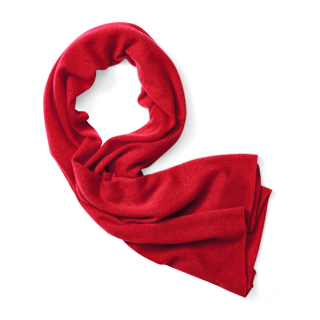 Cashmere Poncho, Red Velvet