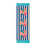 Lisa Corti Nizam Stripes Table Runner, Blue