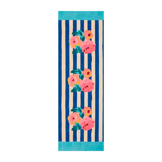 Lisa Corti Nizam Stripes Table Runner, Blue