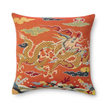 Imperial Dragon Tapestry Pillow