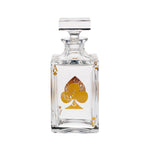 Vista Alegre Poker Whiskey Decanter