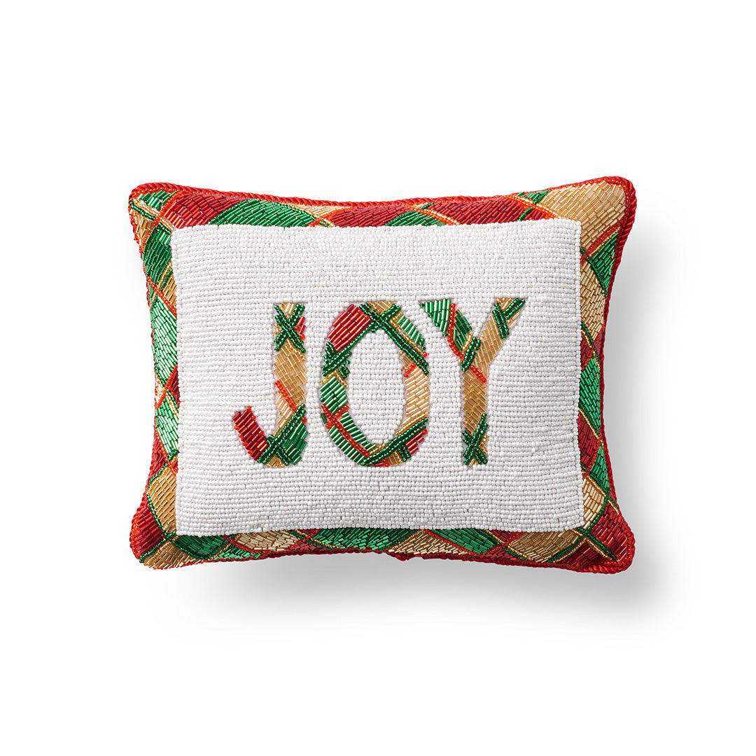 Joy Beaded Pillow