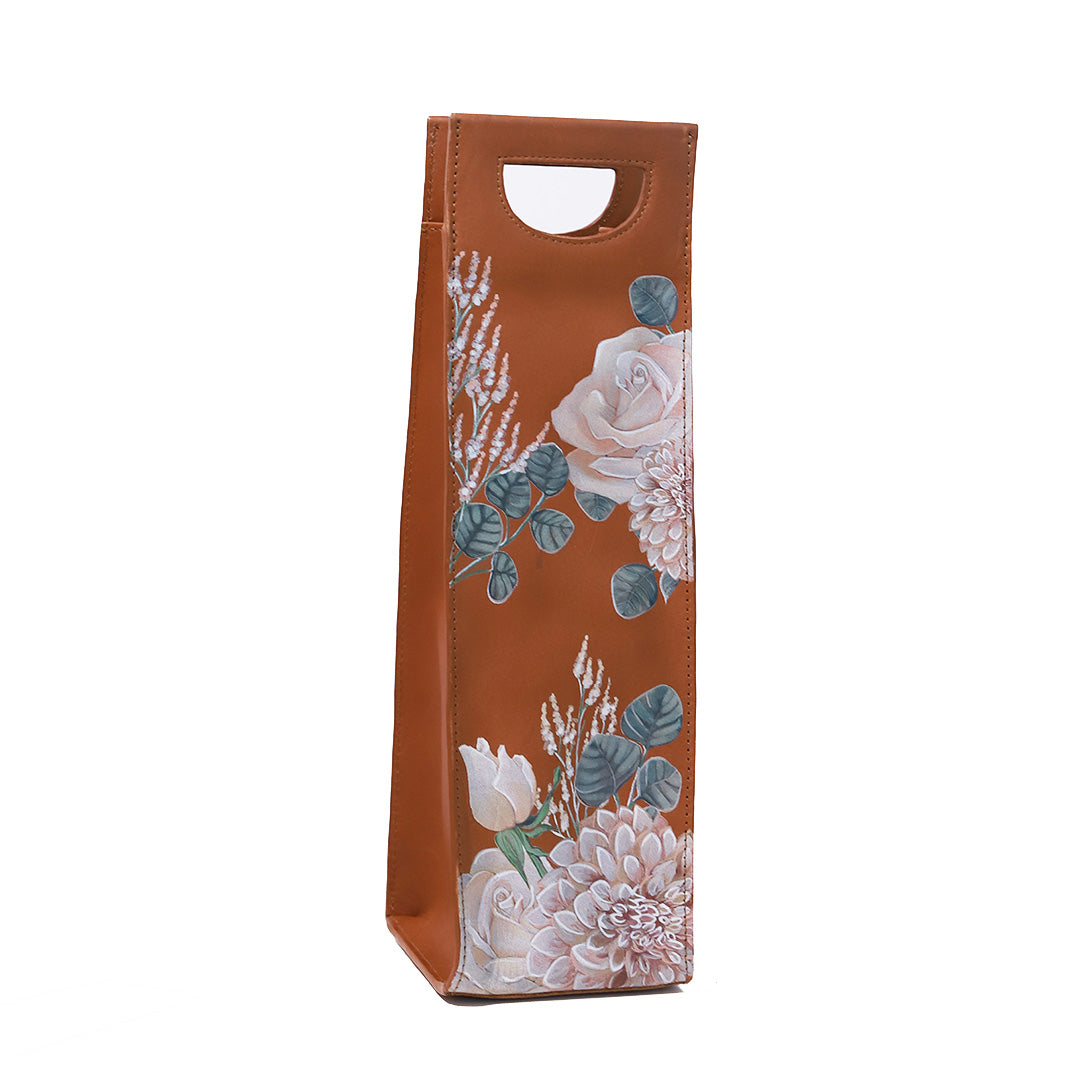 Alepel Bridal Florals Wine Carrier