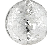 2025 Christmas Ball Ornament, Silver-Plated