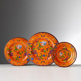 Firenze Melamine Dinner Plate, Orange