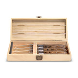 Couzon Noyer Steak Knives, Set of 4