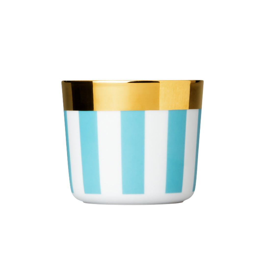 Sieger by Fürstenberg Sip of Gold Champagne Tumbler, Turquoise