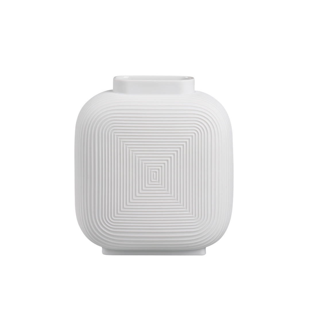 Fürstenberg White LInda Vase, Medium