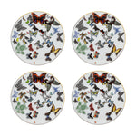 Vista Alegre Christian Lacroix Butterfly Parade Dessert Plates, Set of 4