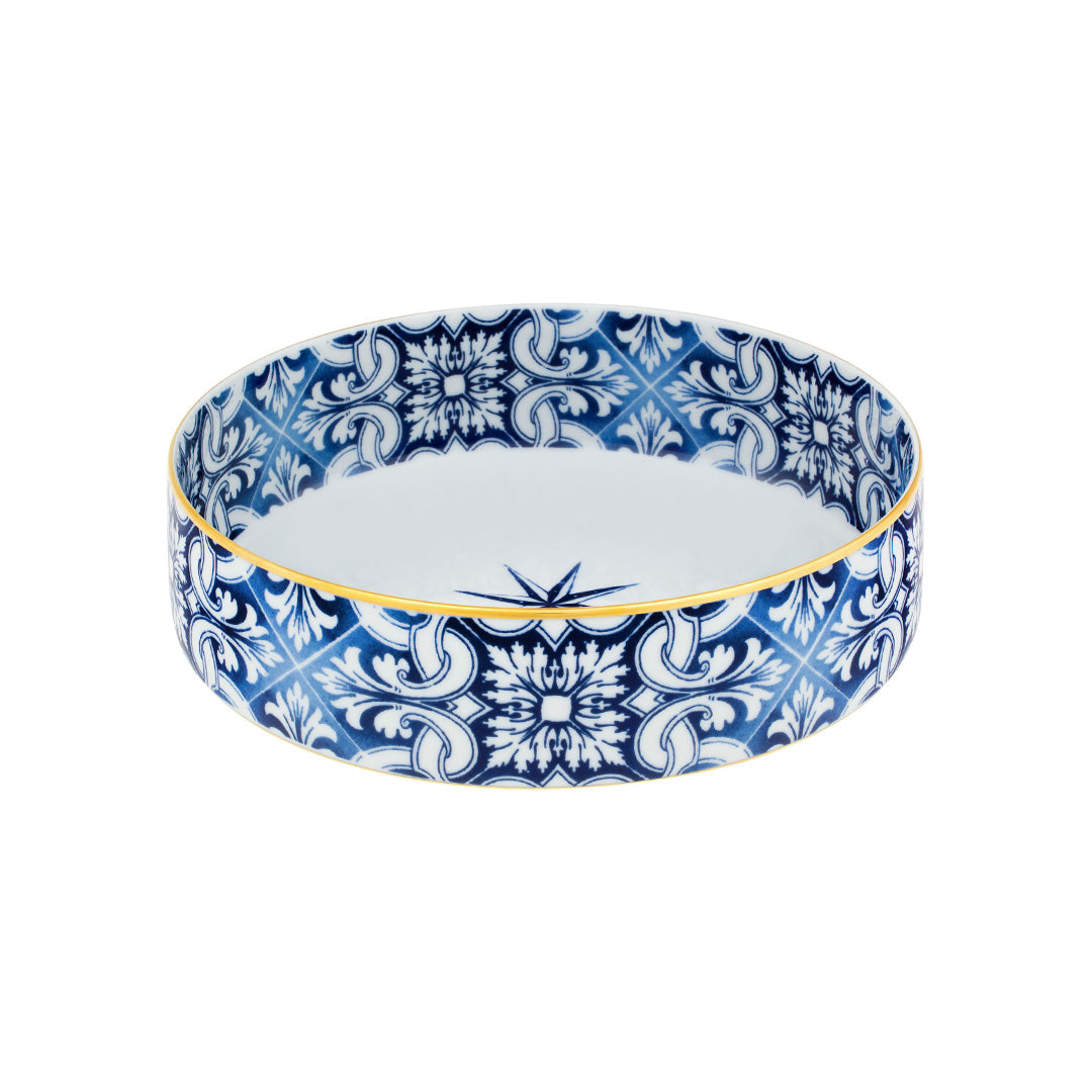 Vista Alegre Transatlantica Medium Salad Bowl Cardinal