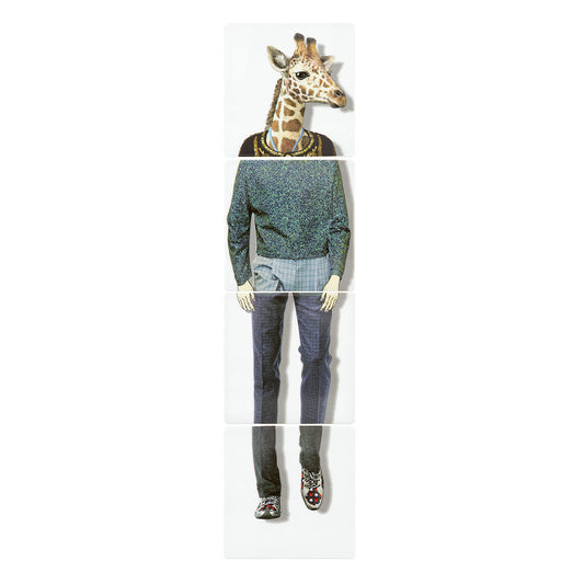Vista Alegre Christian Lacroix Love Who You Want Coasters, Set of 4 Giraffe