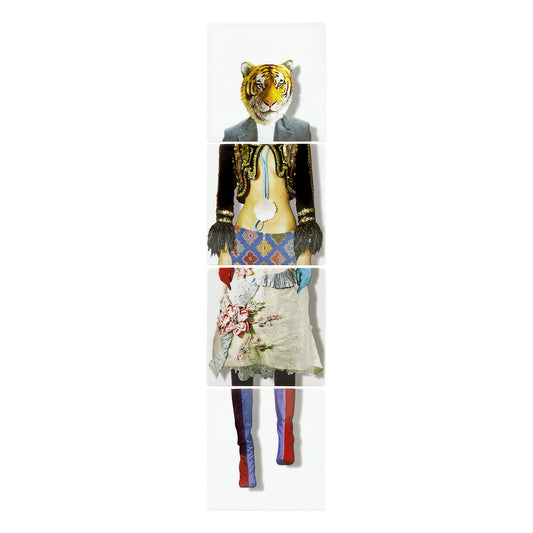 Vista Alegre Christian Lacroix Love Who You Want Coasters, Set of 4 Tiger