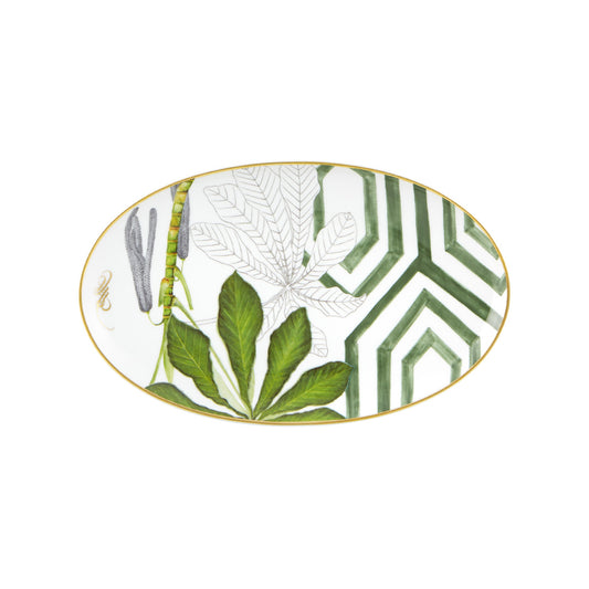 Vista Alegre Amazonia Oval Platter, Small