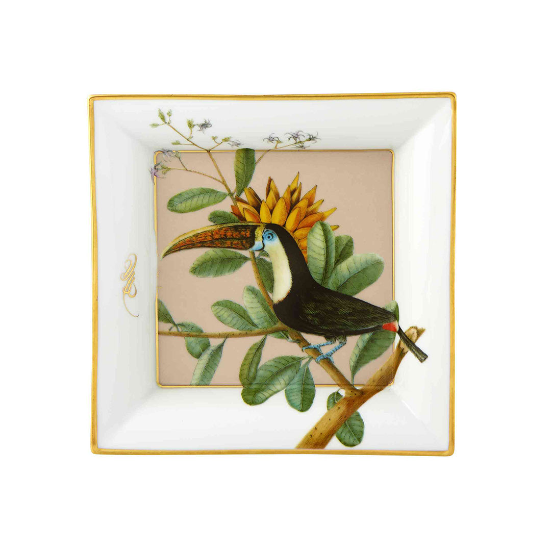 Vista Alegre Amazonia Square Tray, Large