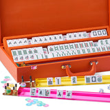 Orange Mahjong Set