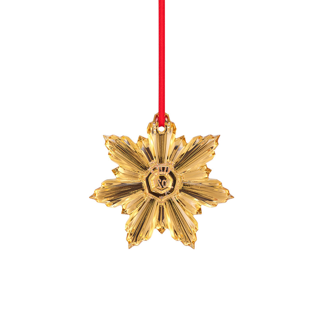 Baccarat 2025 Palmette Ornament, Gold