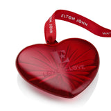 2025 Love is Love Heart Ornament
