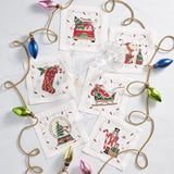 Holly Jolly Cocktail Napkins, Set of 6