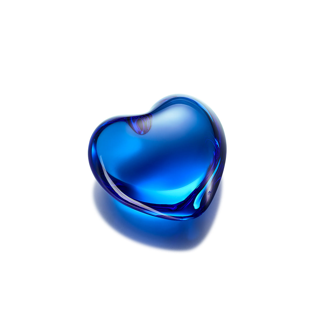 Baccarat Blue Amor Heart