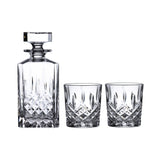 Markham Decanter & Set of 2 Double Old-Fashioned Glasses