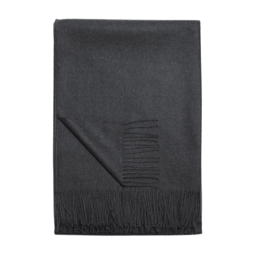 Paris Baby Alpaca Throw, Black
