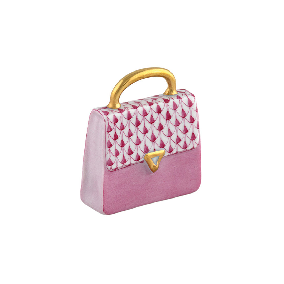 Herend Handbag, Raspberry