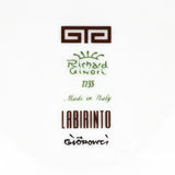 Labrinto Large Square Vide Poche, Ebano