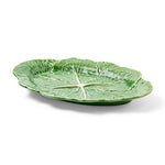 Vista Alegre Green Cabbage Oval Platter