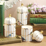Gilded Birdcage Candle