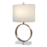 Megan Crystal & Brass Lamp