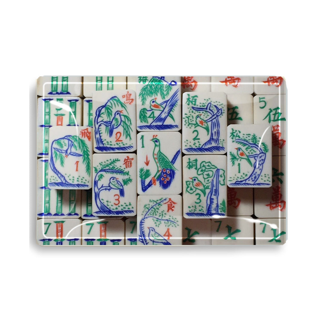 Ben's Garden Mahjong Decoupage Tray