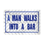 Ben's Garden A Man Walks into a Bar Decoupage Tray