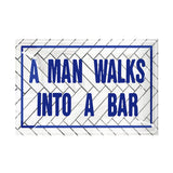 Ben's Garden A Man Walks into a Bar Decoupage Tray