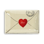 Ben's Garden Love Envelope with Heart Decoupage Tray