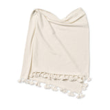 Edgartown Poncho, White