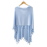 Edgartown Poncho, Weekend Blue