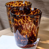 Tortoise Double Old-Fashioned Glasses, Set of 4