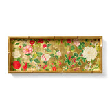 Winter Floral Bar Tray