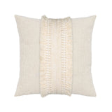 Column Indoor/Outdoor Pillow, Cream Square