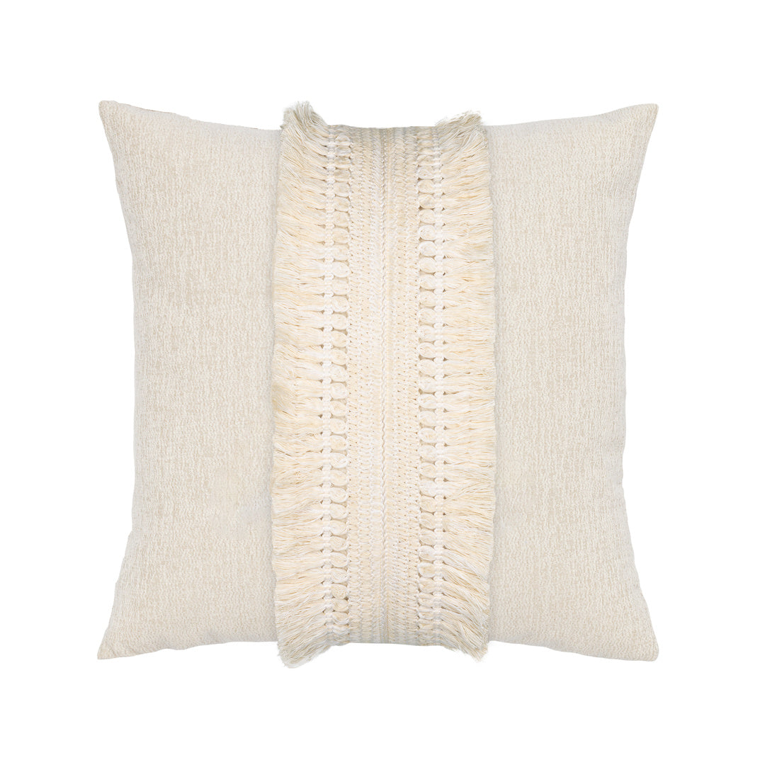Column Indoor/Outdoor Pillow, Cream Square