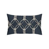 Rope Indoor/Outdoor Pillow, Indigo Lumbar
