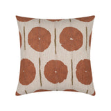 Solstice Indoor/Outdoor Pillow, Papaya Square