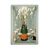 Veuve Clicquot Toast Decoupage Tray