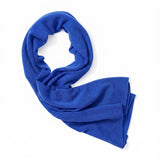Cashmere Poncho, Cruise Blue