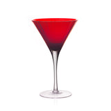 Corinne Martini Glass, Scarlet