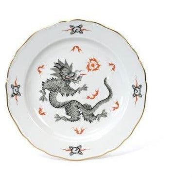 Meissen Ming Dragon Black Salad Plate