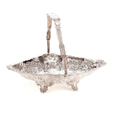 Estate Silver Plated Cake Basket